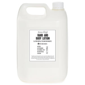 hand and body lotion 5l