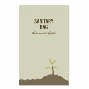 Greener Lifestyle sanitary bag